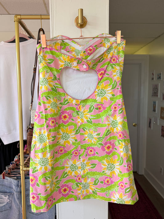 Lilly Pulitzer 4 Croc Monsieur Dress